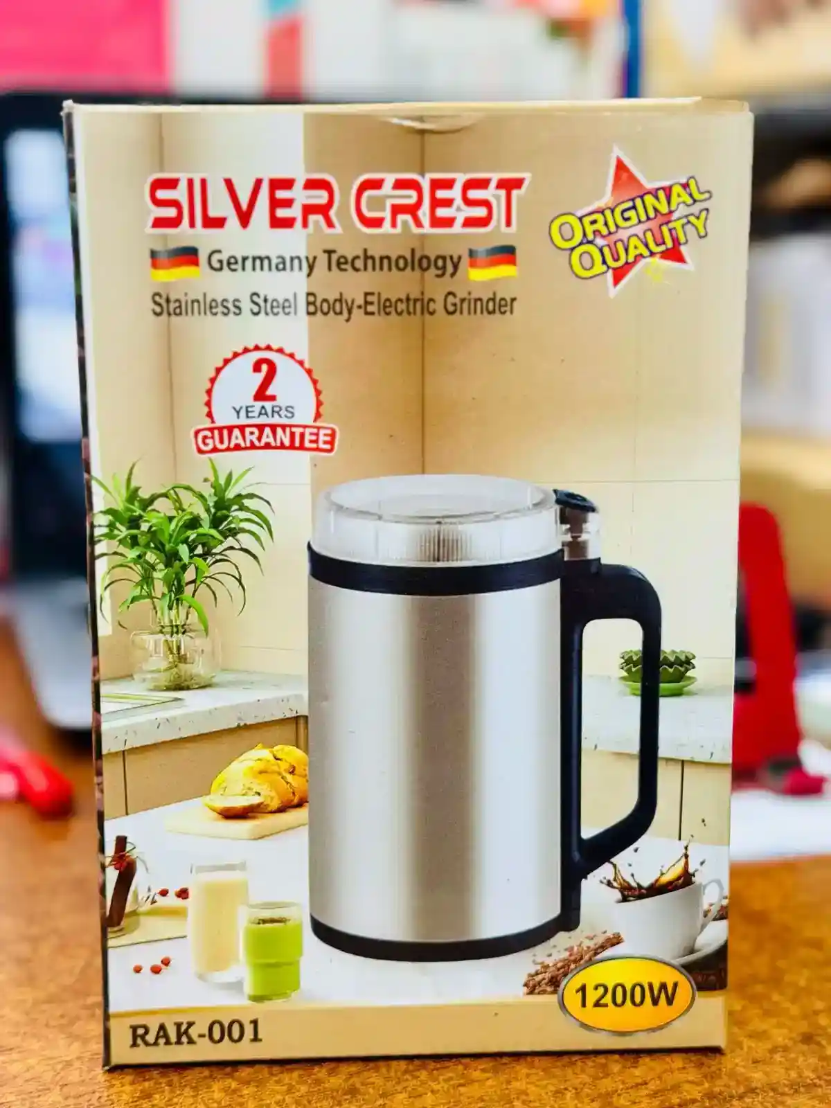 Silver Crest Electric Grinder